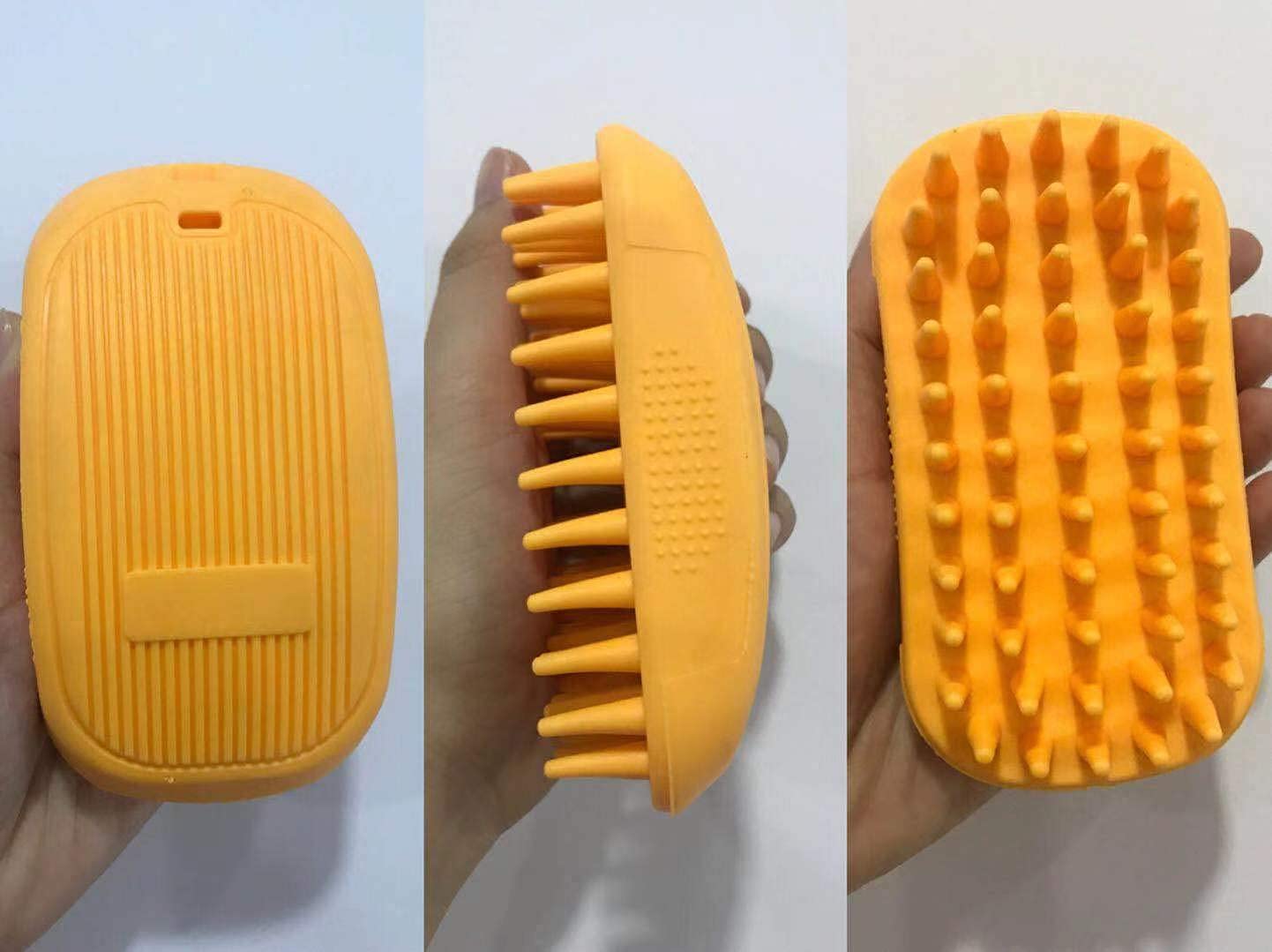 Aurora Pet Silicone Shampoo Brush, Anti-Skid–Ergonomic Design Pet Mouse Shower Bath Brush Aurora Pet Silicone Shampoo Brush, Anti-Skid–Ergonomic Design Pet Mouse Shower Bath Brush