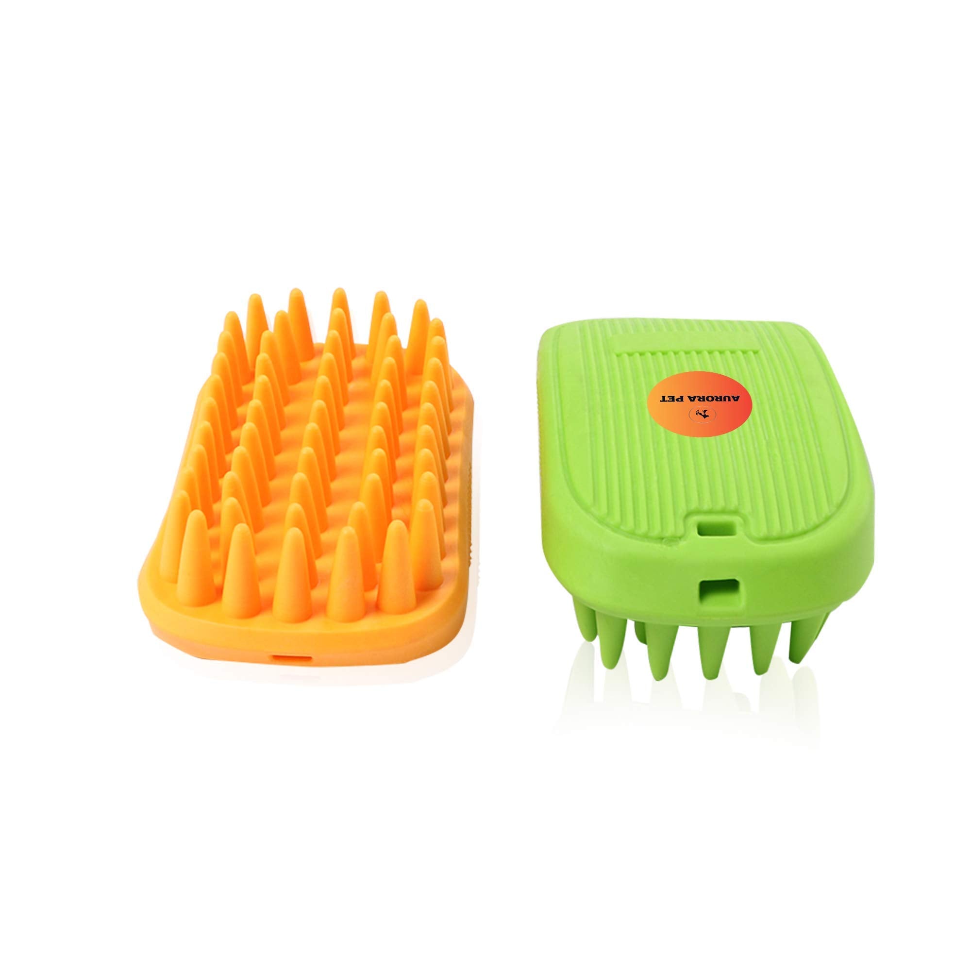 Aurora Pet Silicone Shampoo Brush, Anti-Skid–Ergonomic Design Pet Mouse Shower Bath Brush Aurora Pet Silicone Shampoo Brush, Anti-Skid–Ergonomic Design Pet Mouse Shower Bath Brush