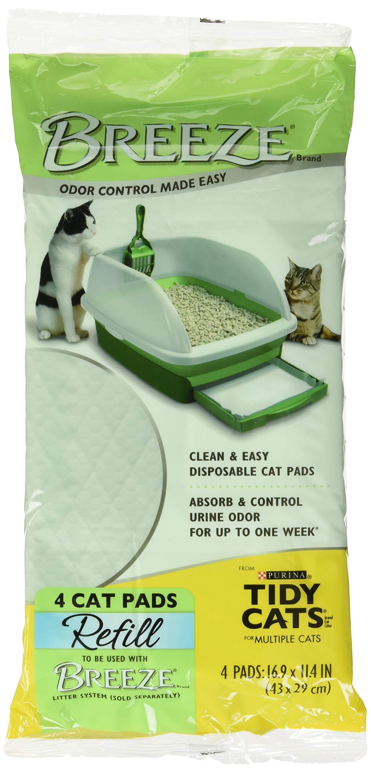 Purina Tidy Cats Breeze Cat Pads Refill Pack 10-Count – Aurora Pet