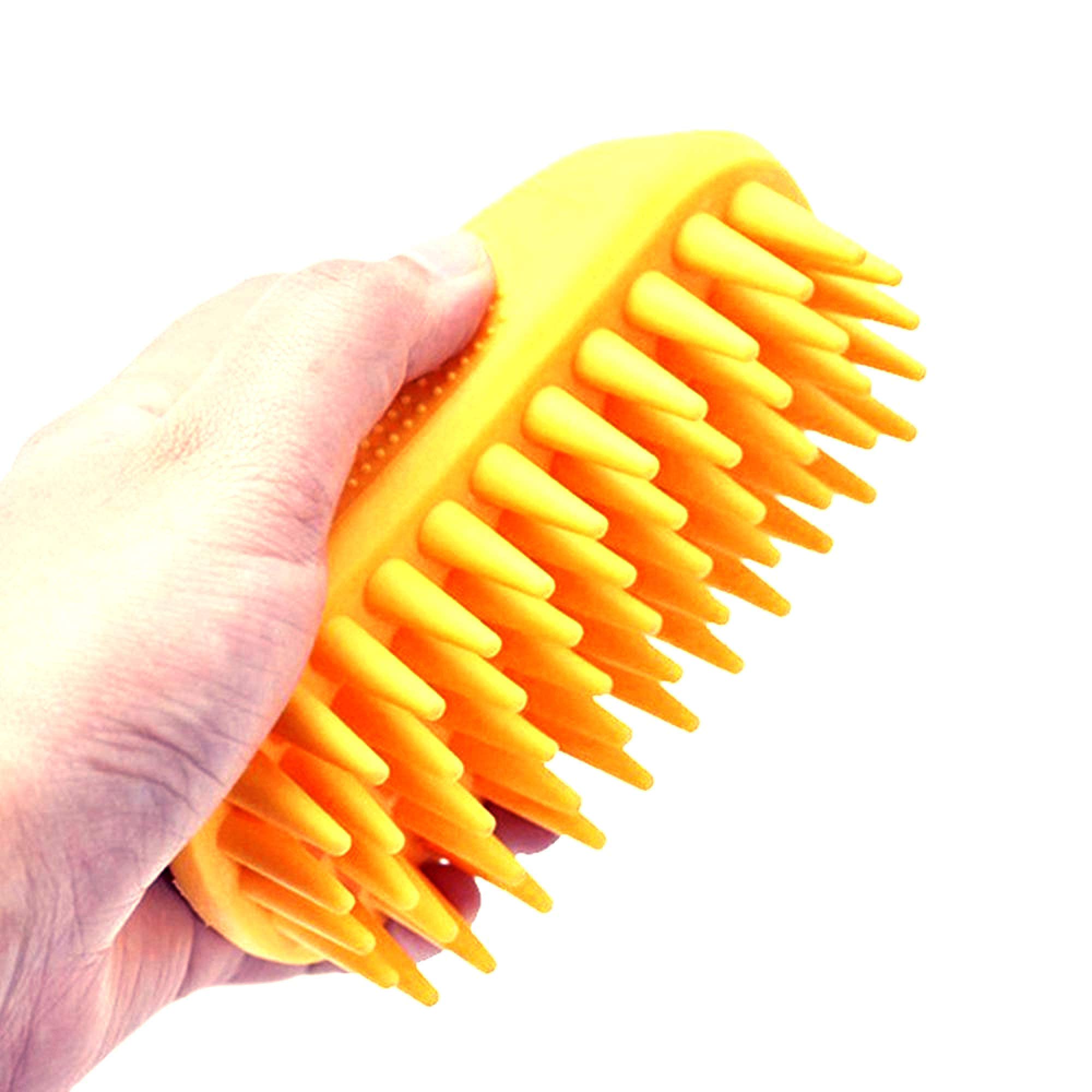 Aurora Pet Silicone Shampoo Brush, Anti-Skid–Ergonomic Design Pet Mouse Shower Bath Brush Aurora Pet Silicone Shampoo Brush, Anti-Skid–Ergonomic Design Pet Mouse Shower Bath Brush