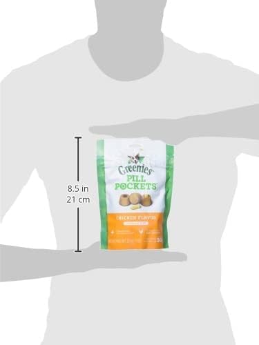 GREENIES Pill Pockets Natural Dog Treats, Capsule Size