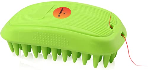 Aurora Pet Silicone Shampoo Brush, Anti-Skid–Ergonomic Design Pet Mouse Shower Bath Brush