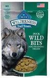 Blue Buffalo Wilderness Trail Treats Grain-Free Wild Bits Dog Treats - 3 Flavors (Pack of 6)