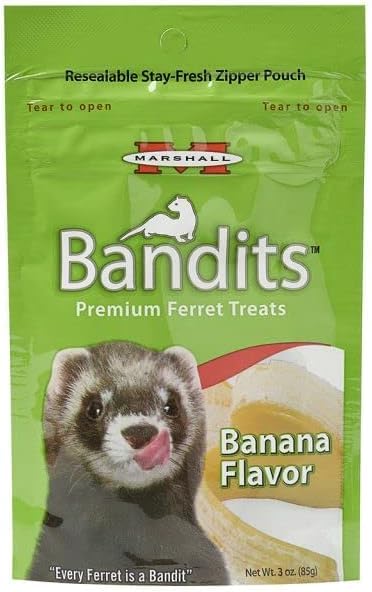 Bandits Premium Ferret Treats Variety Pack (3 oz Each)