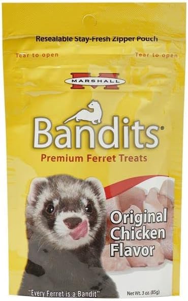 Bandits Premium Ferret Treats Variety Pack (3 oz Each)