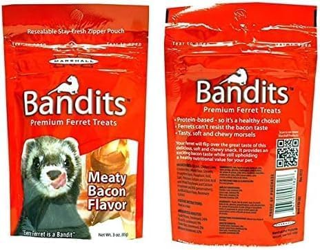 Bandits Premium Ferret Treats Variety Pack (3 oz Each)