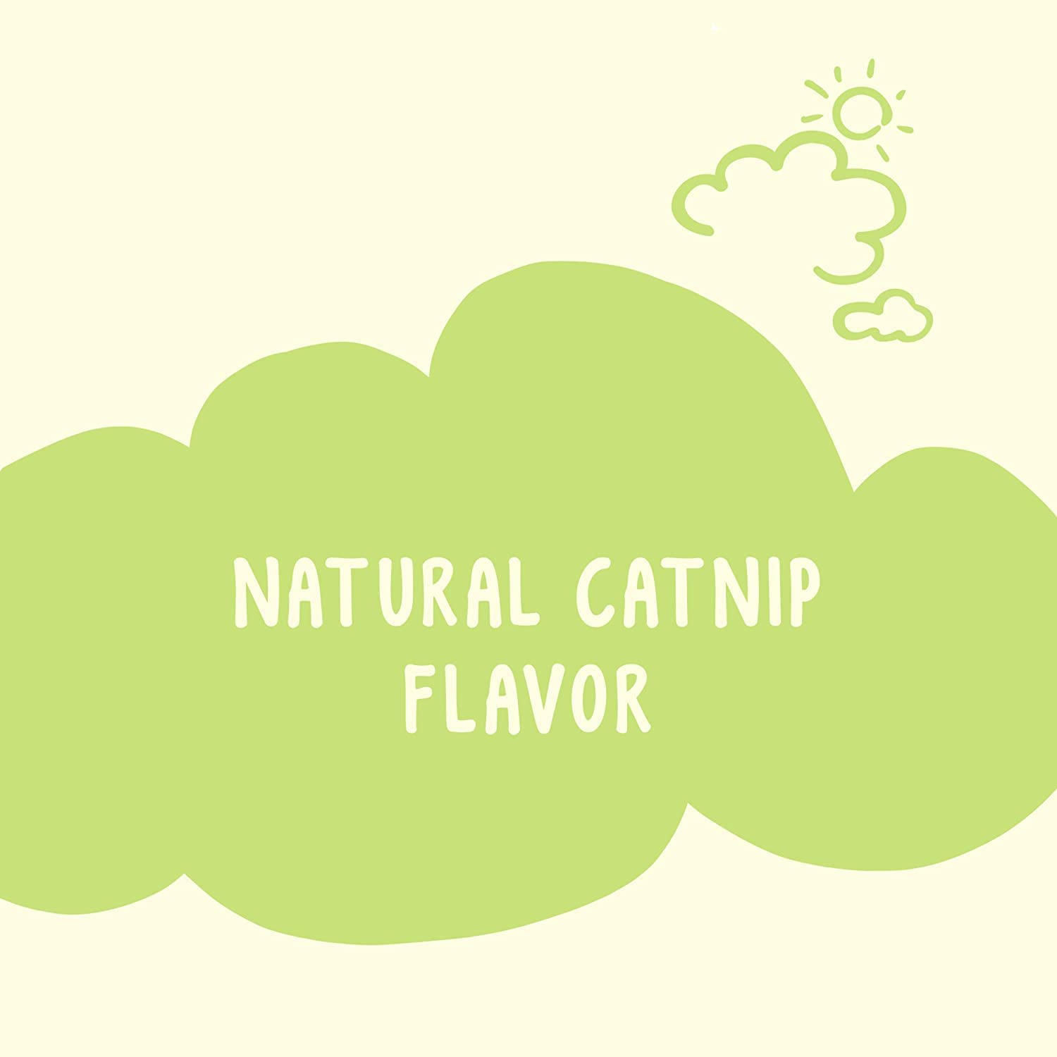 Friskies Party Mix Natural YUMS Catnip Flavor Crunchy Cat Treats (Pack of 2)