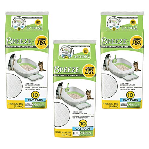 Tidy Cat Breeze Refill Pads, 10 ct. (Pack of 3)