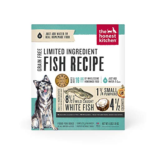 The Honest Kitchen Human Grade Limited Ingredient Dehydrated Grain Free Dog Food – Complete Meal or Dog Food Topper