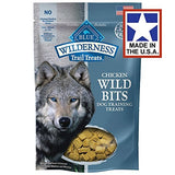 Blue Buffalo Wilderness Trail Treats Grain-Free Wild Bits Dog Treats - 3 Flavors (Pack of 6)