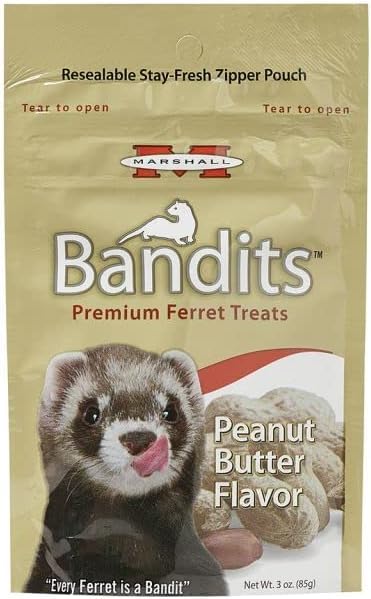 Bandits Premium Ferret Treats Variety Pack (3 oz Each)