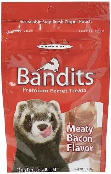 Bandits Premium Ferret Treats Variety Pack (3 oz Each)