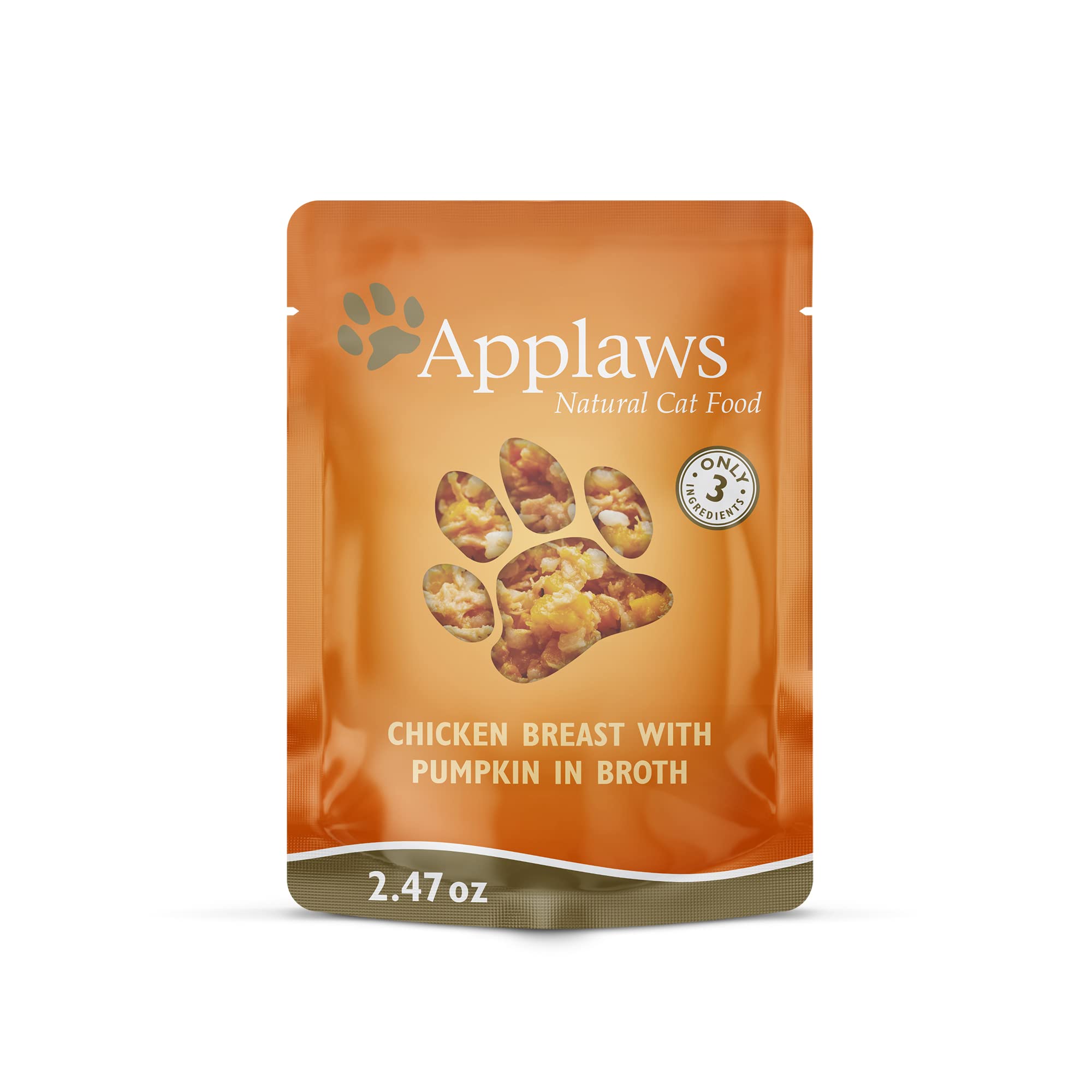 Applaws Natural Cat Food Broth Pouches 2.47 oz