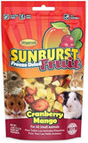 Higgins Sunburst Freeze Dried Fruit Small Animal Treats (3) Berry Patch (3) Cranberry Mango (3) Pineapple Banana