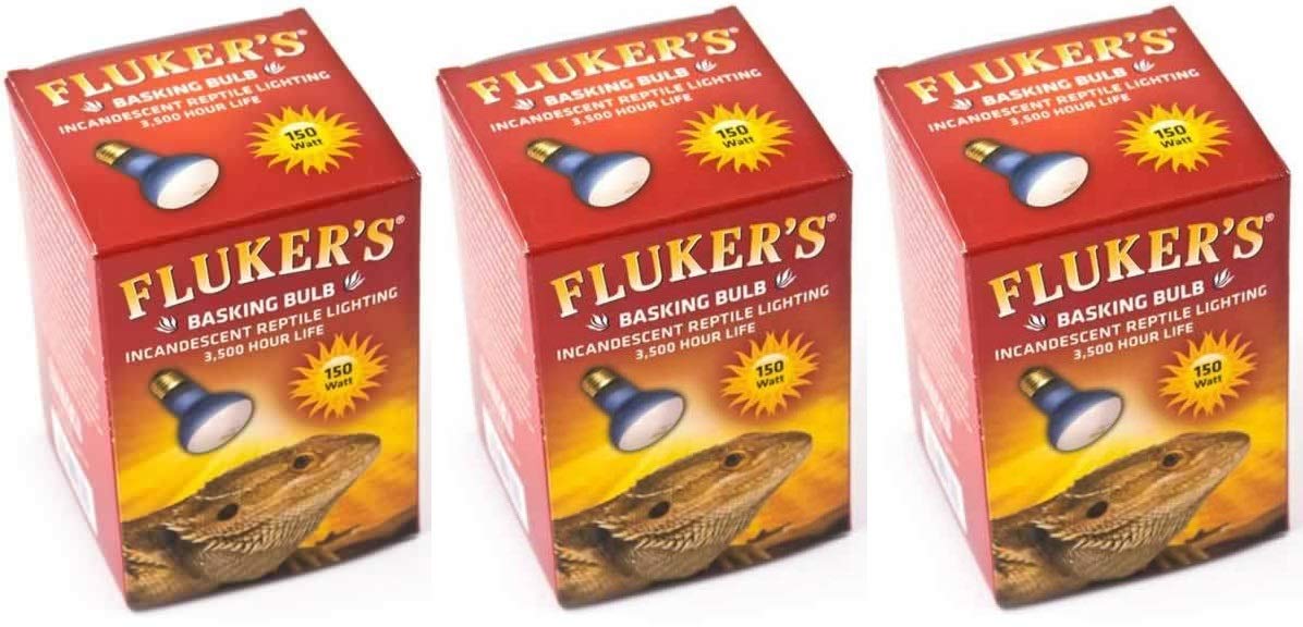 Fluker's Basking Spotlight Bulbs for Reptiles 150 watt (Pack of 3)