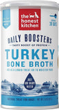 The Honest Kitchen Daily Boosters Instant Turkey Bone Broth with Turmeric for Dogs (Pack of 3)