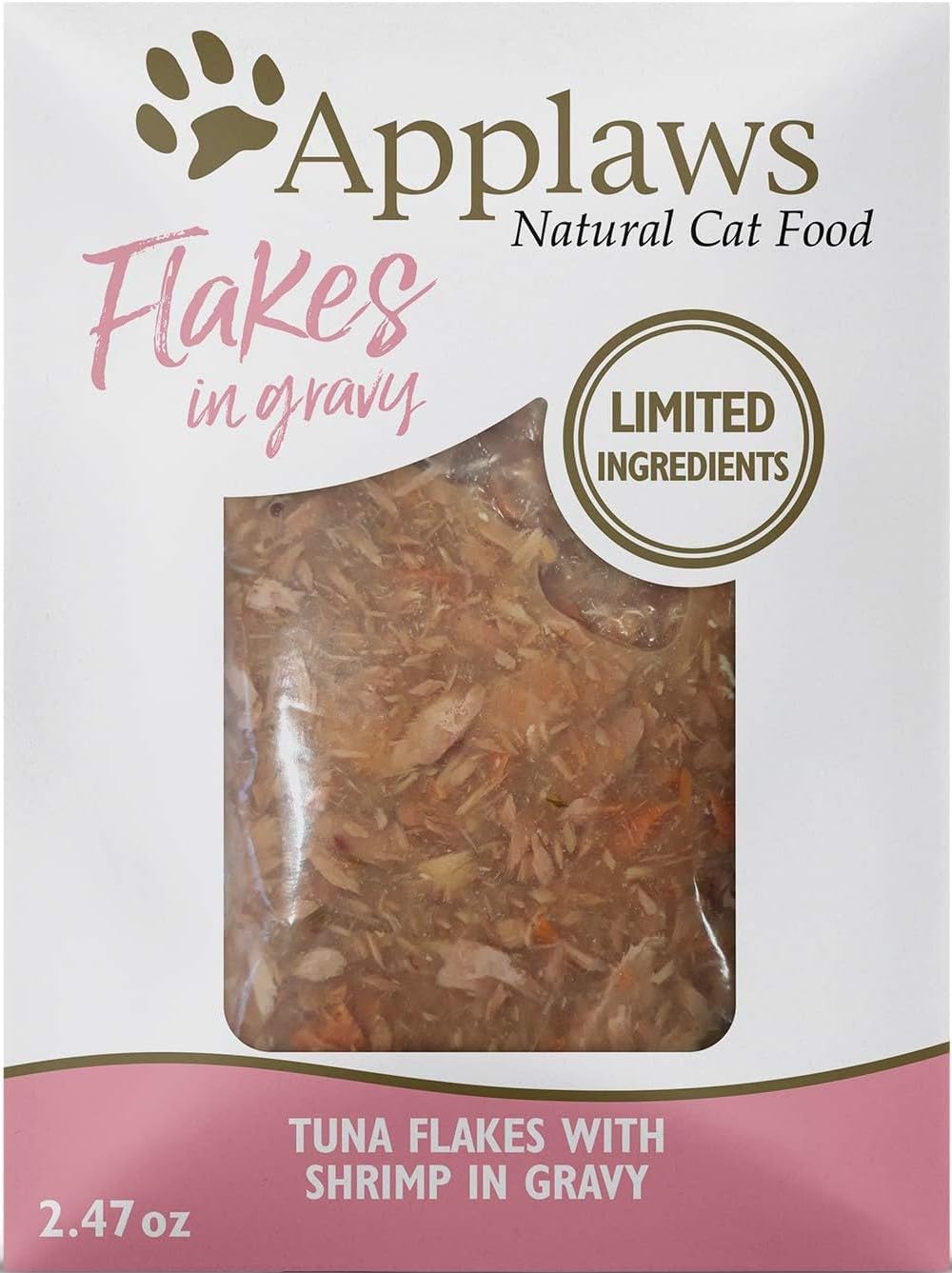 Applaws Flakes in Gravy Wet Cat Food Variety Pack (5 Flavors) Pack of 10