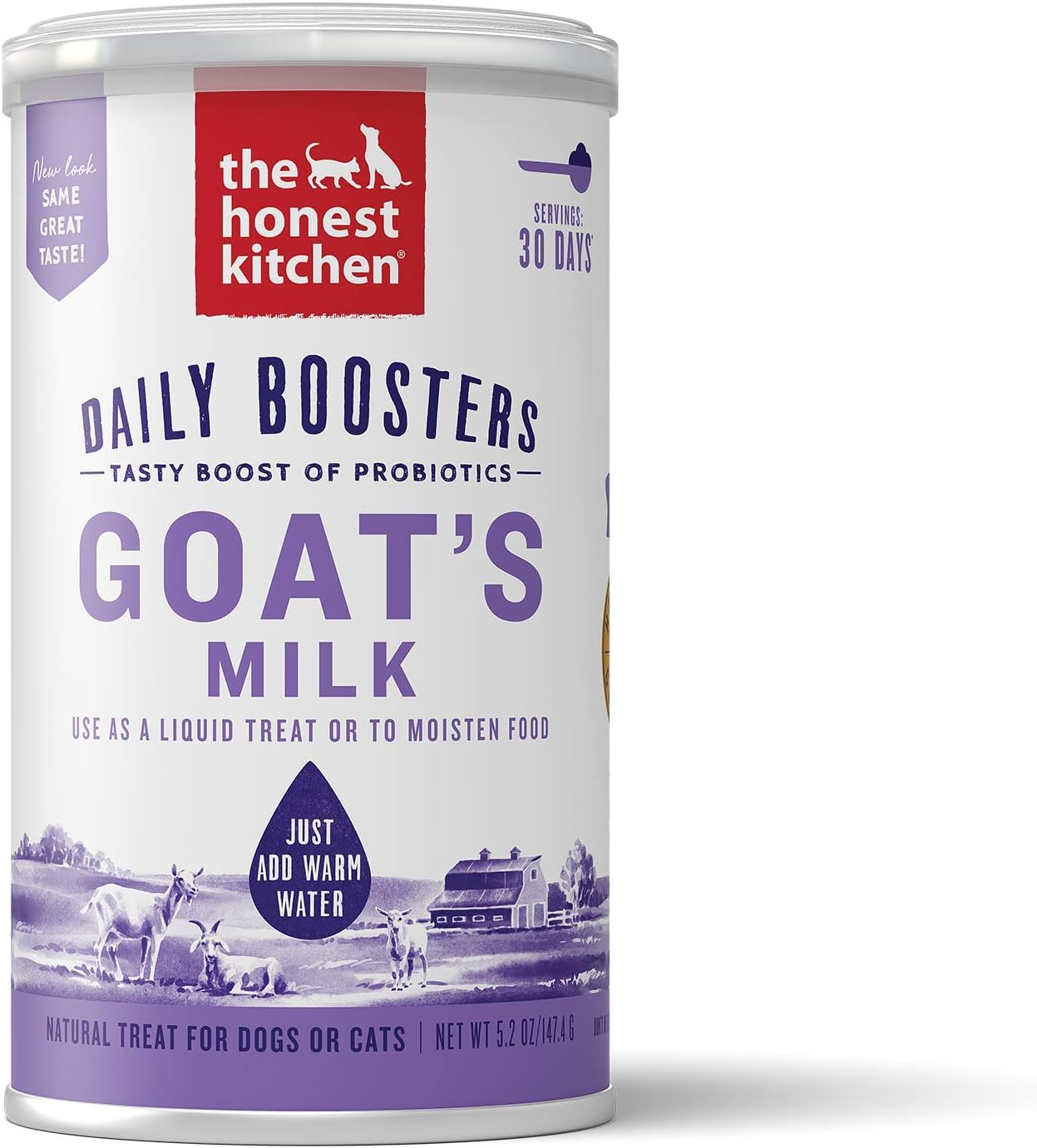 The Honest Kitchen Daily Boosters Dogs and Cat Treats (1) Beef Bone Broth (1) Turkey Bone Broth (1) Probiotic Goat's Milk