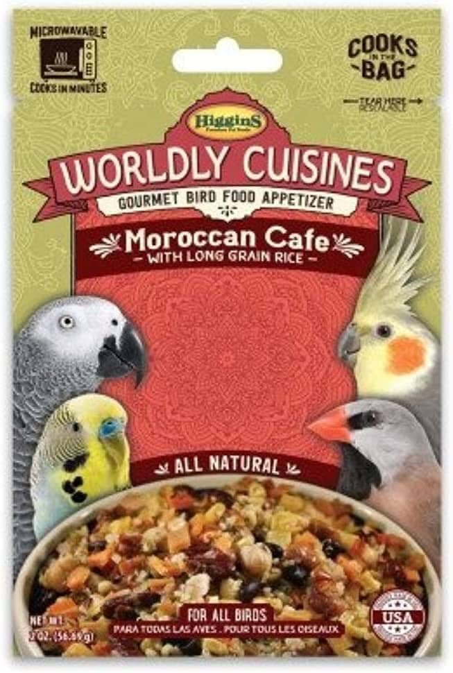 Higgins Worldly Cuisines Bird Treats Variety (Pack of 6)