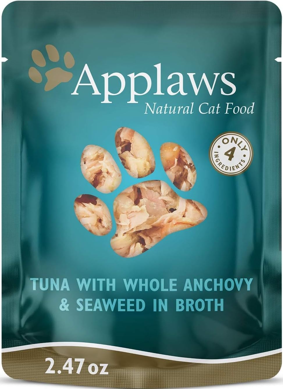 Applaws Bits in Broth Limited Ingredient Wet Cat Food Variety Pack (8 Flavors)