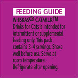 Whiskas Catmilk Drink for Cats and Kittens (6.75 fl oz) Pack of 6