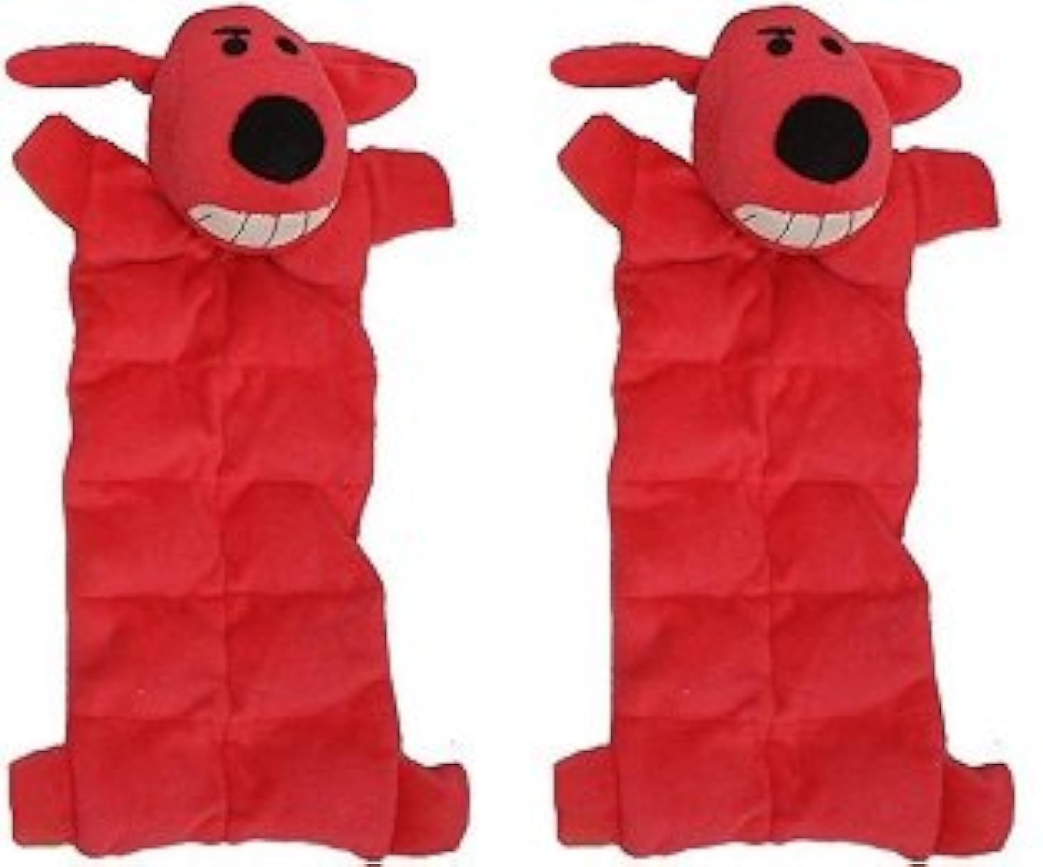 Multipet 12-Inch Squeaker Mat Soft Plush Dog Toy