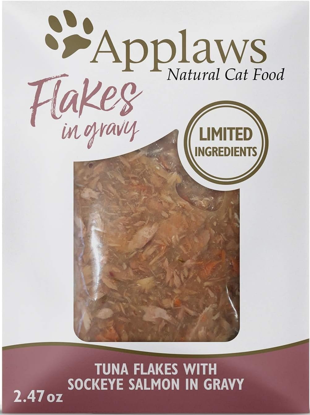 Applaws Flakes in Gravy Wet Cat Food Variety Pack (5 Flavors) Pack of 10