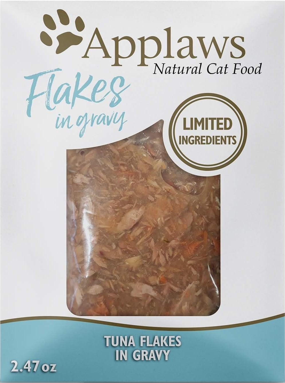 Applaws Flakes in Gravy Wet Cat Food Variety Pack (5 Flavors) Pack of 10