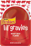 Friskies Lil' Gravies Lickable Cat Food Complement (4) Chicken (4) Turkey (4) Beef (4) Salmon (1.55-oz Each)