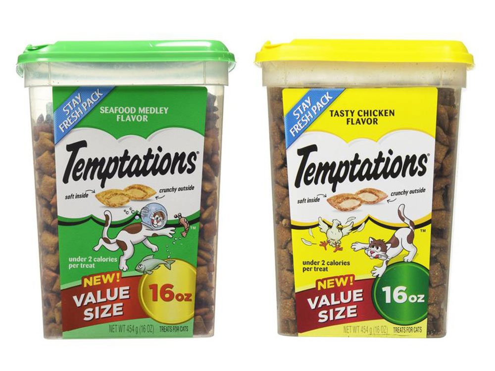 Temptations Value Size Crunchy & Soft Cat Treats Variety Pack