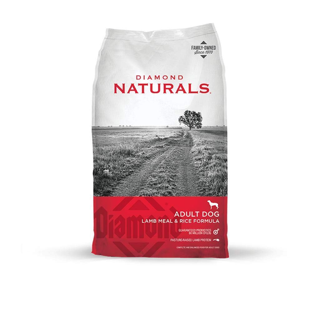 Diamond Naturals Premium Formulas Dry Dog Food for Adult Dogs Made with Real Meat Protein, Superfoods, Probiotics and Antioxidants for Supporting Overall Health in Dogs