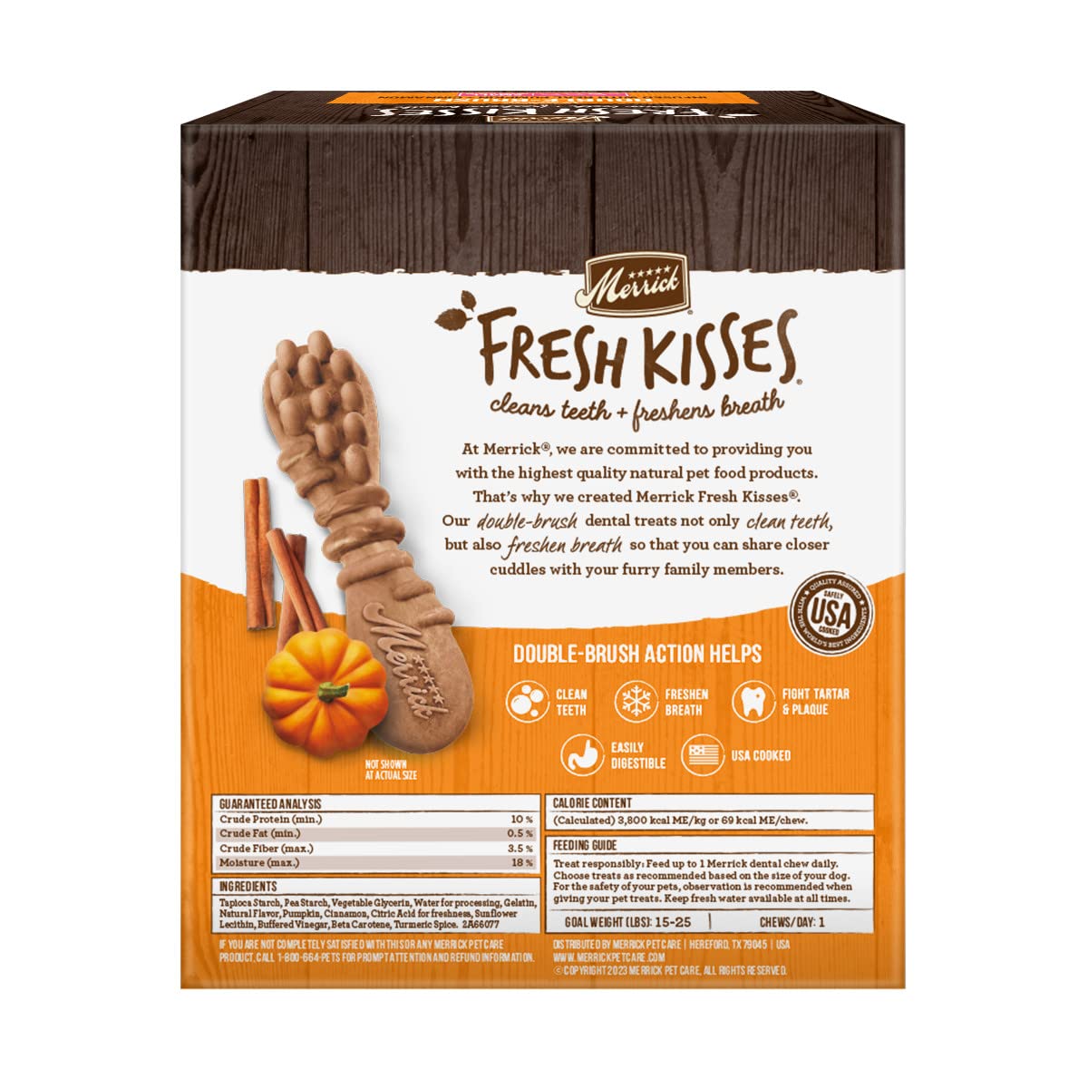 Merrick Fresh Kisses Natural Dental Chews (Small)