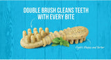 Merrick Fresh Kisses Double-Brush Large Dental Dog Treats (1) Coconut + Botanical Oils (1) Mint-Flavored Breath Strips