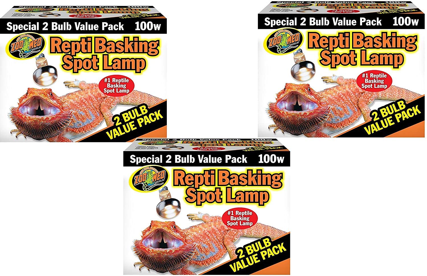 Zoo Med Basking Spot Lamps 100 Watt