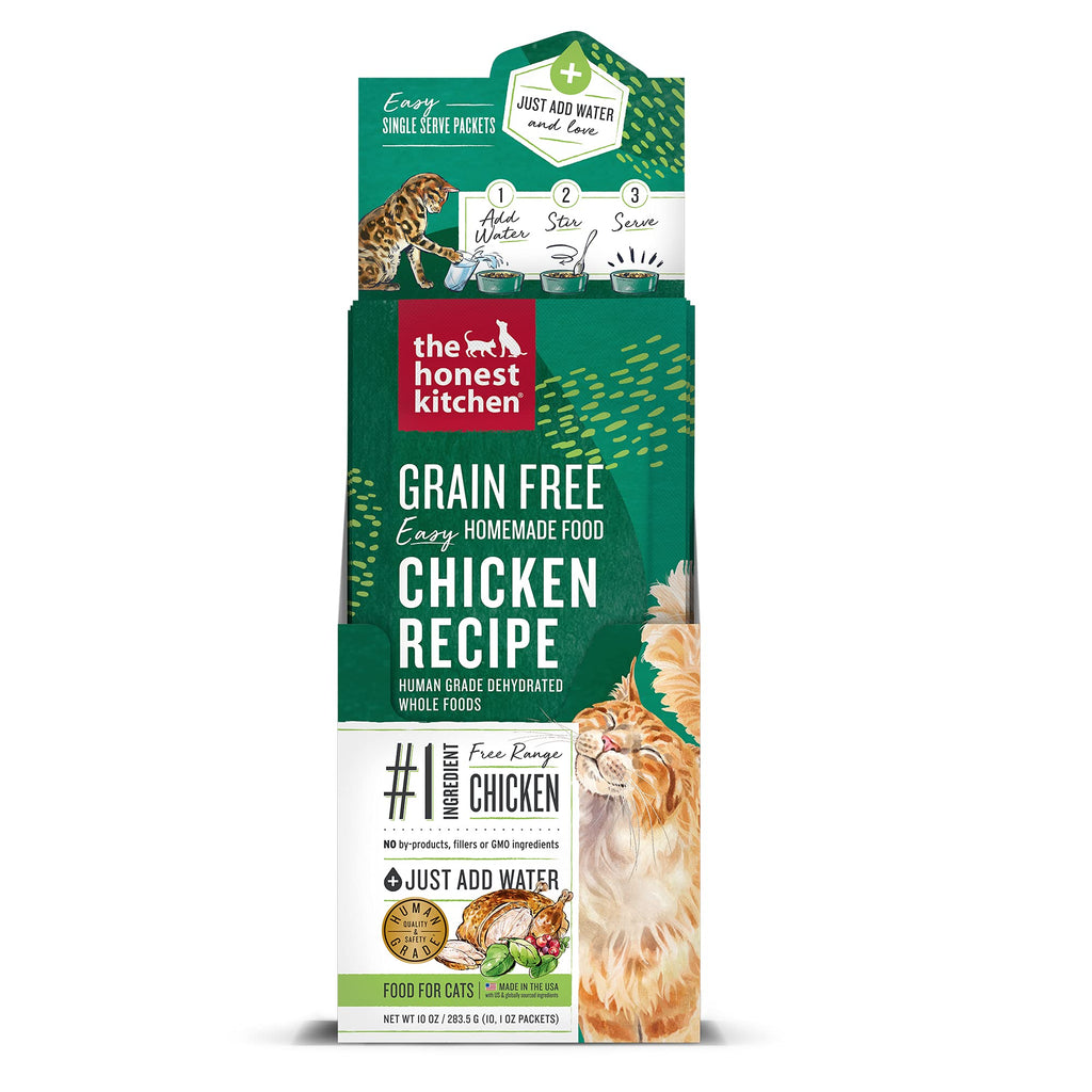 The Honest Kitchen Human Grade Dehydrated Grain Free Cat Food - Complete Meal or Topper