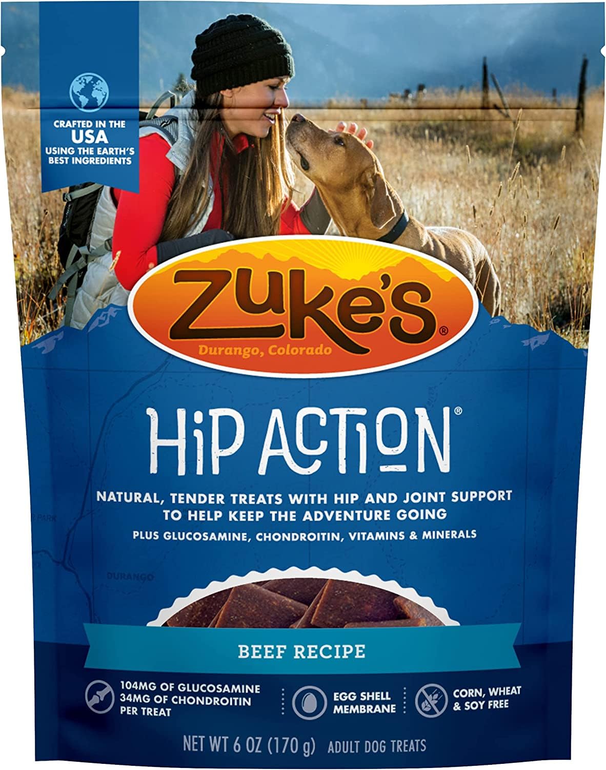 Zuke's Hip Action Hip & Joint Natural Dog Treats