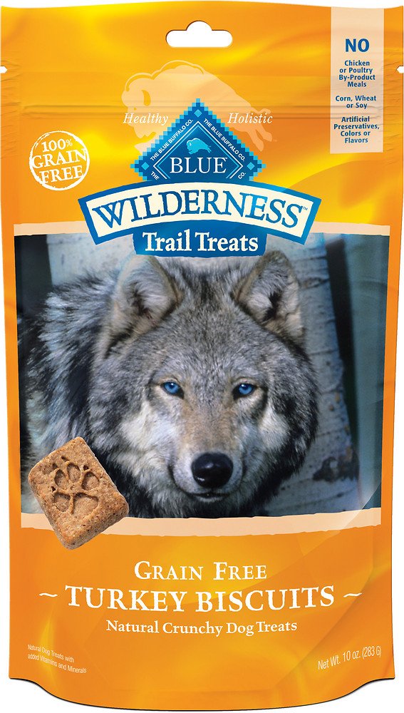 BLUE BUFFALO Wilderness Grain Free Crunchy Dog Biscuits