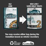 PureBites Freeze Dried Dog Treats Variety Pack (4.2 oz Bags)