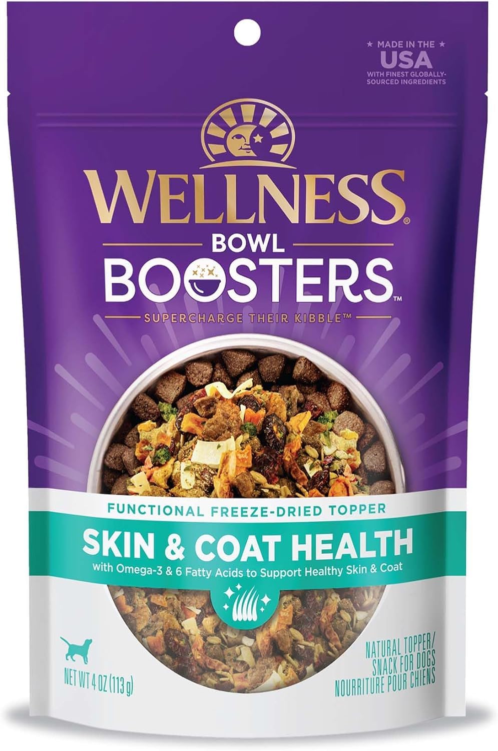 Wellness CORE Bowl Boosters Dry Dog Food Topper (4 oz Each)