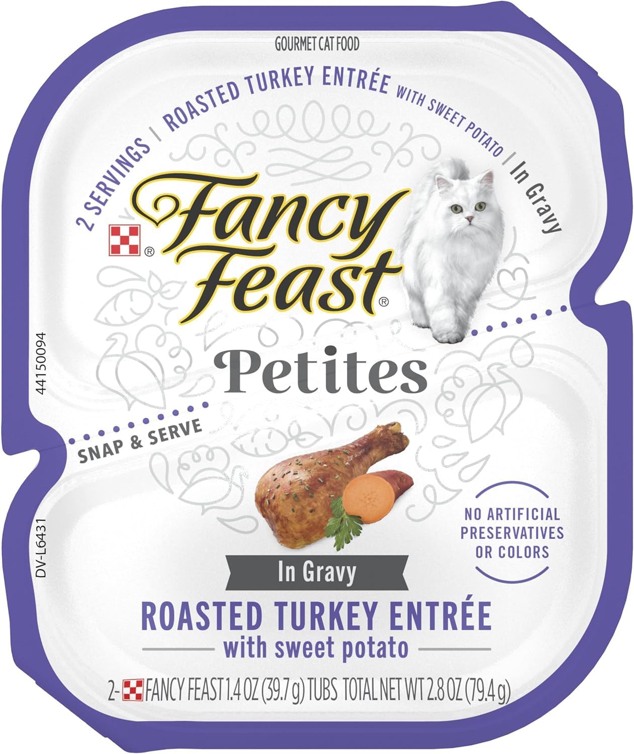 Fancy Feast Gravy Petites Wet Cat Food Variety Pack