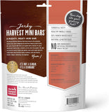 The Honest Kitchen Jerky Harvest Mini Bars Beef Recipe with Carrots & Apples Dog Treats, 4-oz Bags