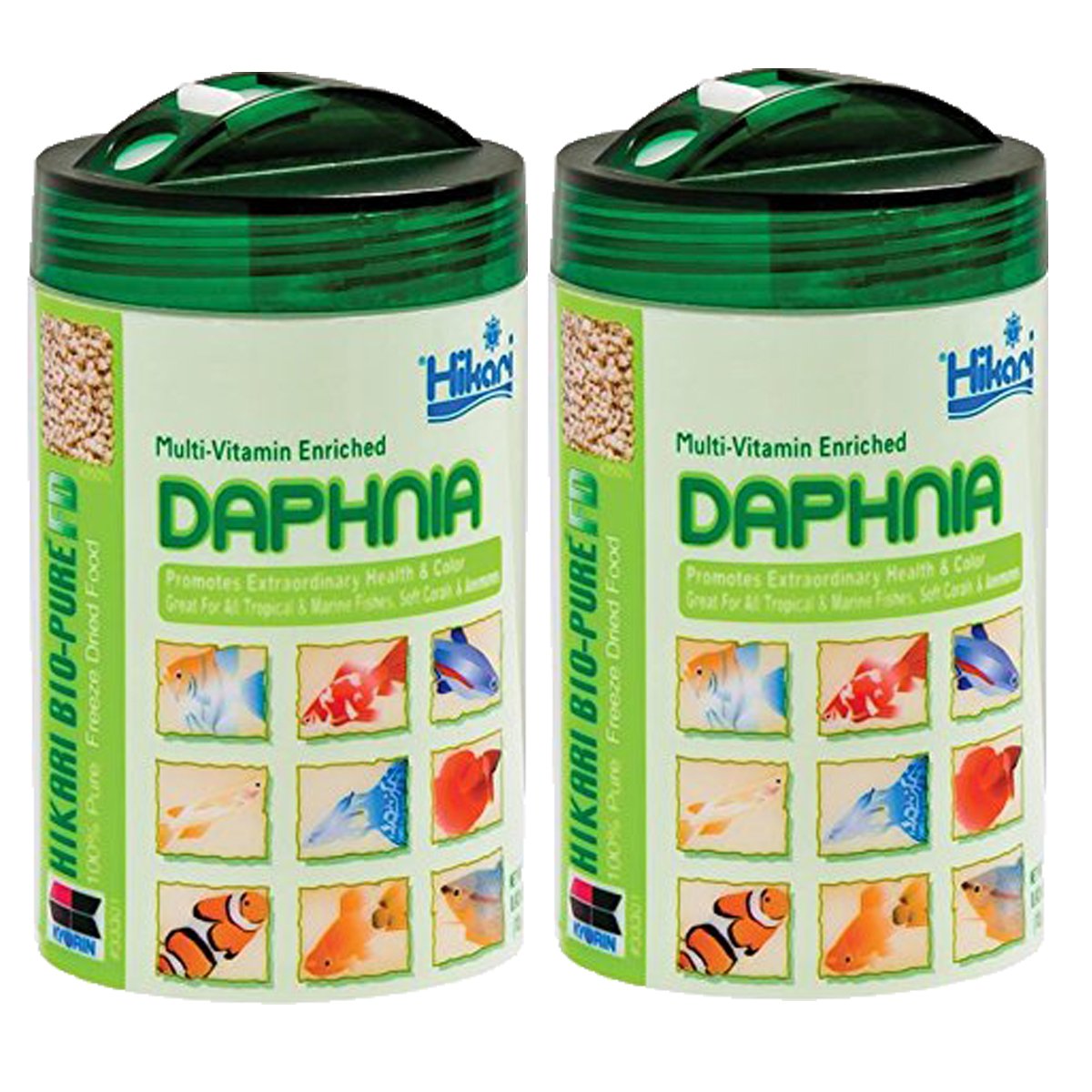 Hikari Bio-Pure Freeze Dried Daphnia for Pets, 0.42-Ounce (2-Pack)