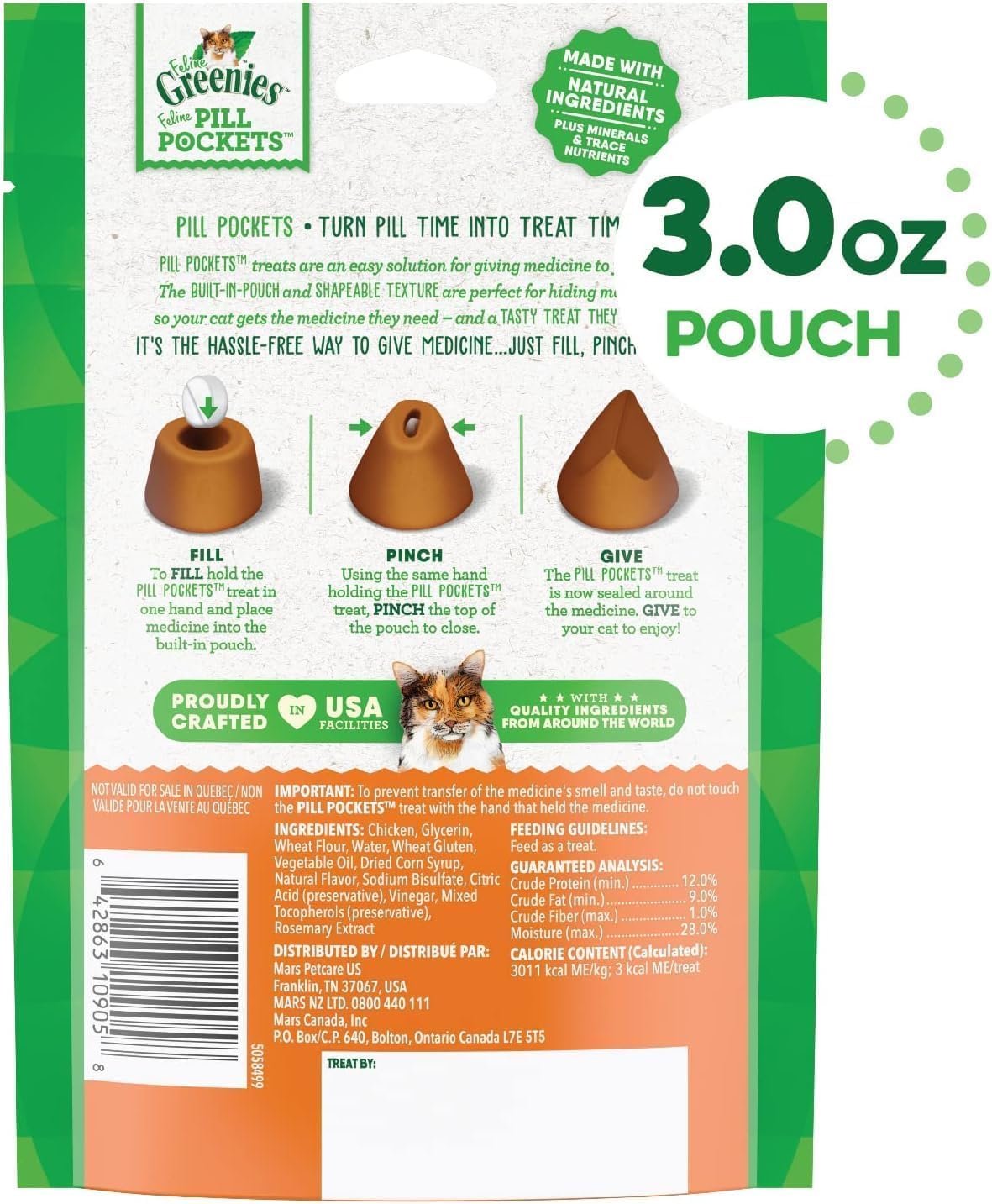 Greenies Pill Pockets Capsule Size Natural Soft Dog Treats Variety Pack