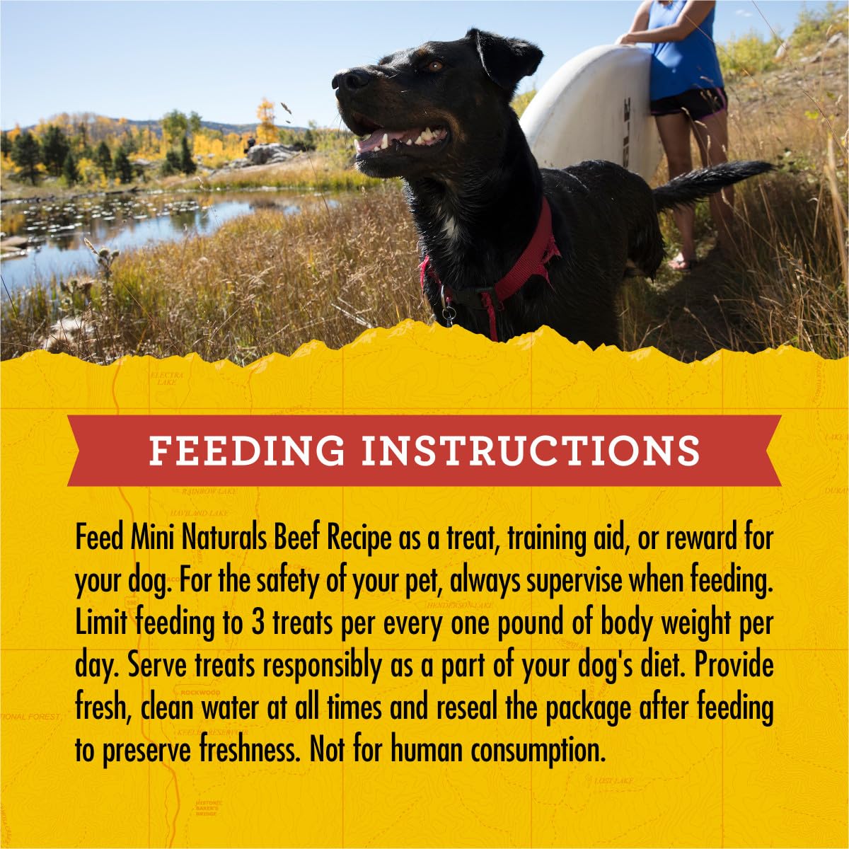 Zuke's Mini Naturals Soft Treats for Training (Beef Recipe)