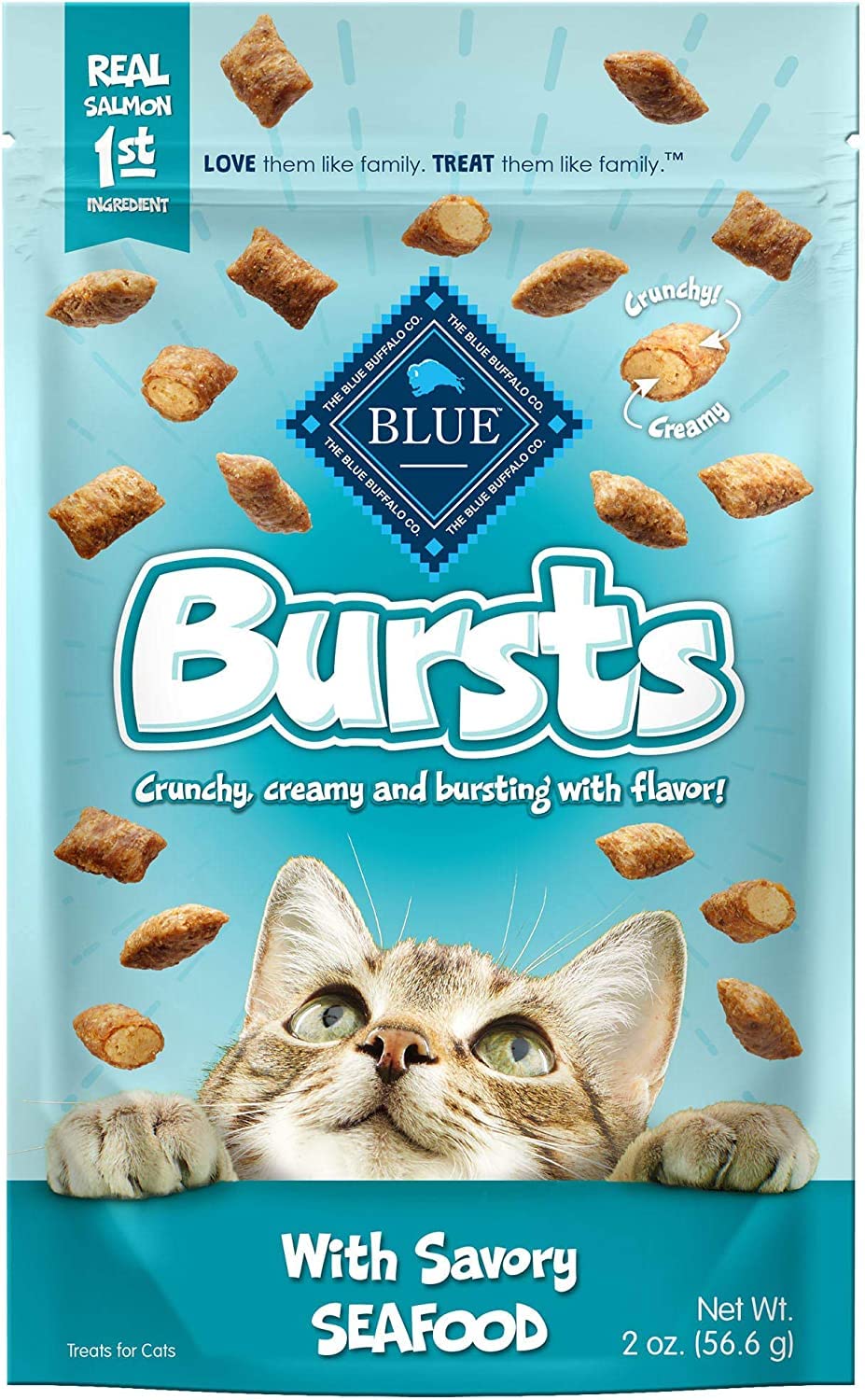 Blue Buffalo Bursts Crunchy Cat Treats Variety Pack (2-oz Each)