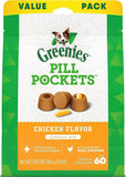 Greenies Pill Pockets Capsule Size Chicken Flavor Dog Treats (Pack of 2)