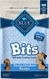 Blue Buffalo Bits Soft-Moist Training Dog Treats Variety Pack (Salmon, Chicken, Beef, Turkey) 4-oz Bags