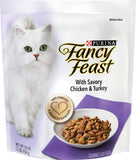 Fancy Feast Gourmet Dry Cat Food with Savory Chicken and Turkey (16 oz. Bags)