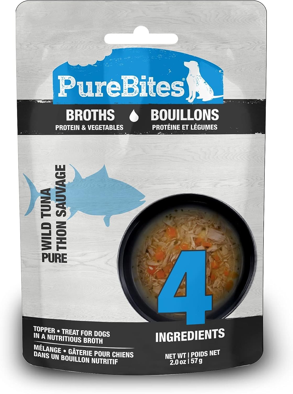 PureBites Grain-Free Dog Broths Variety Pack (12)