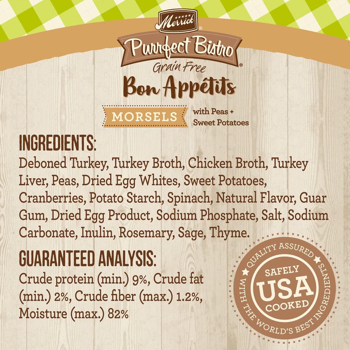 Merrick Purrfect Bistro Morsels Cat Food Topper (2) Beef (2) Chicken (2) Salmon (2) Turkey